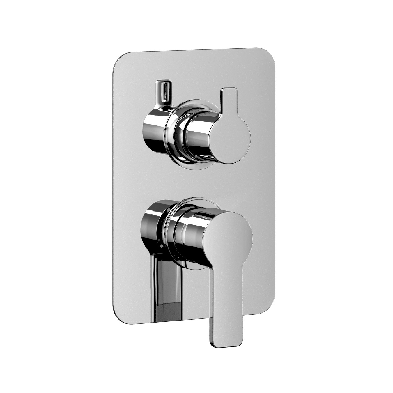 Inbouw-eenhendelkraan Softcube